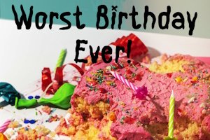 Birthday concept with tasty cake Birthday concept with tasty cake